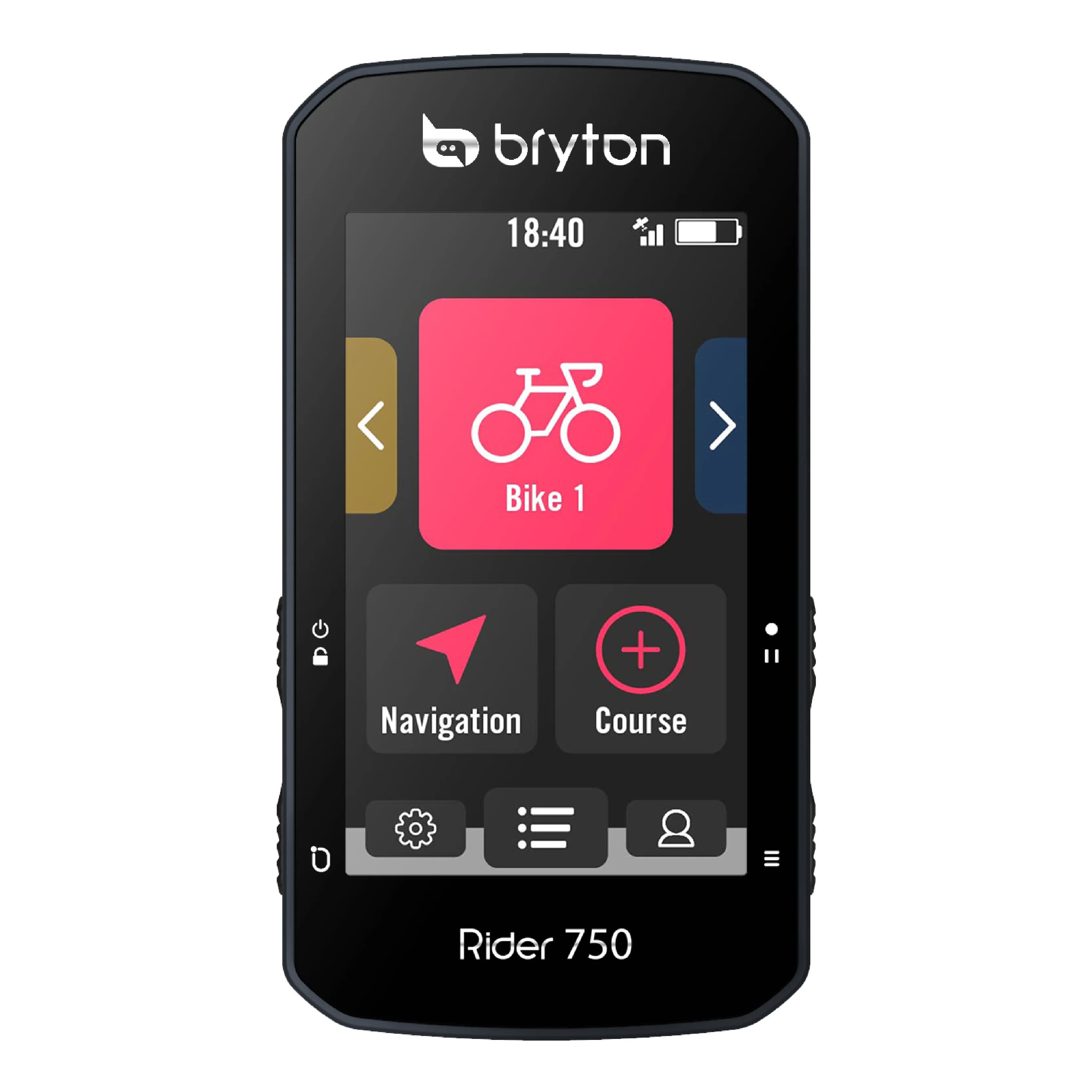 Bryton Rider 750 colour touchscreen GPS bike computer
