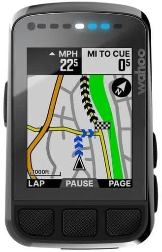 Wahoo ELEMNT BOLT v2 GPS bike computer colour screen and buttons
