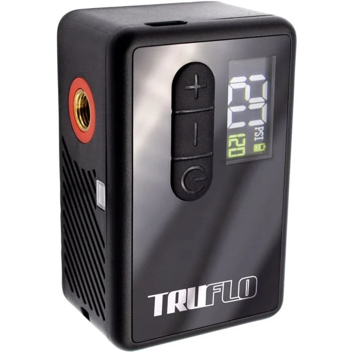 Truflo Electron Compact electric bike pump digital display 120 PSI