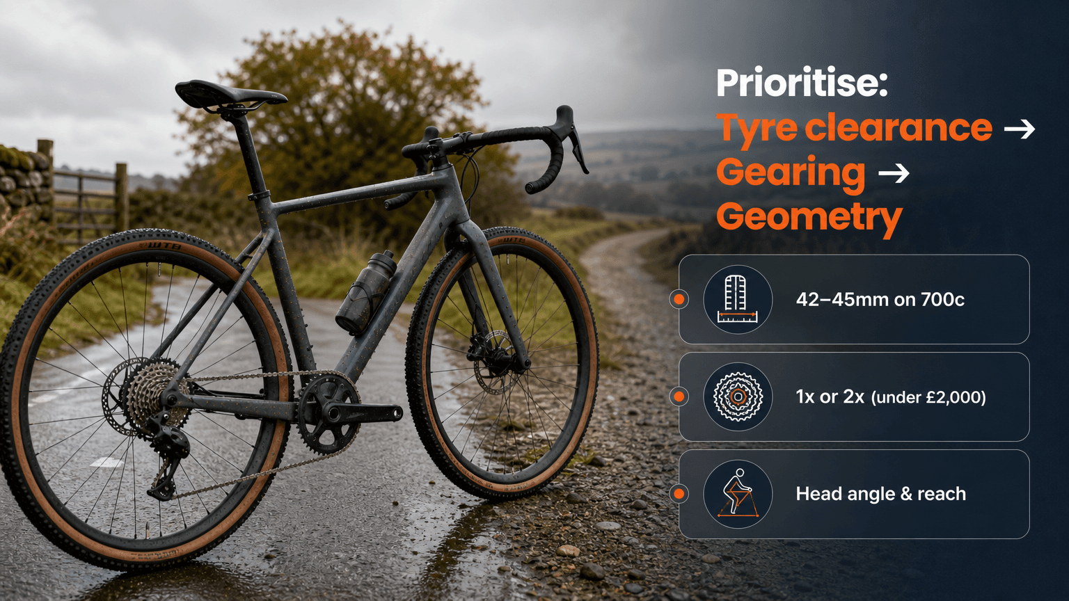 Best Gravel Bike Under £2000 UK (2026): Tyre, Gearing & Deals