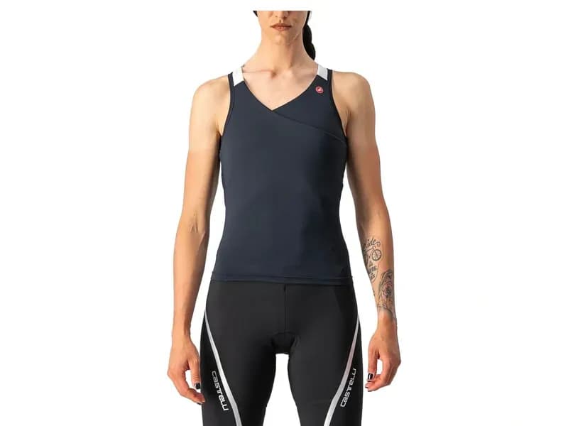 Castelli Solaris Women's Top in Black/White