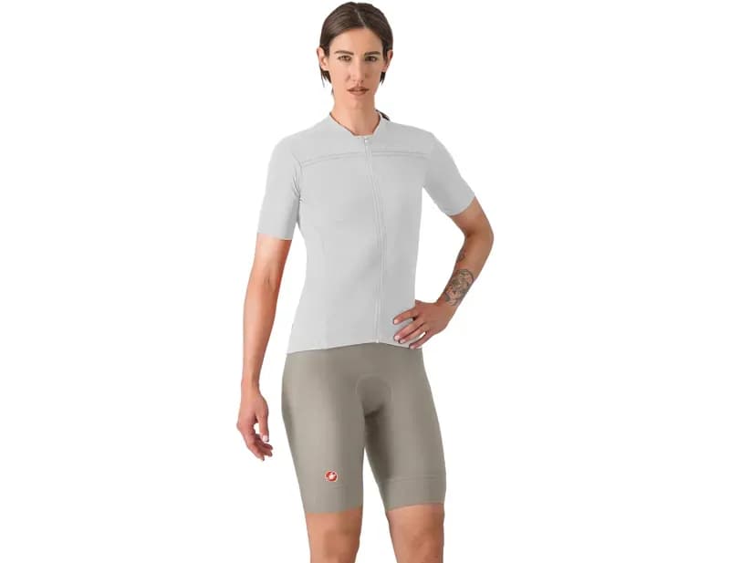Castelli Prima 2 Women's Shorts in Clay/Ivory
