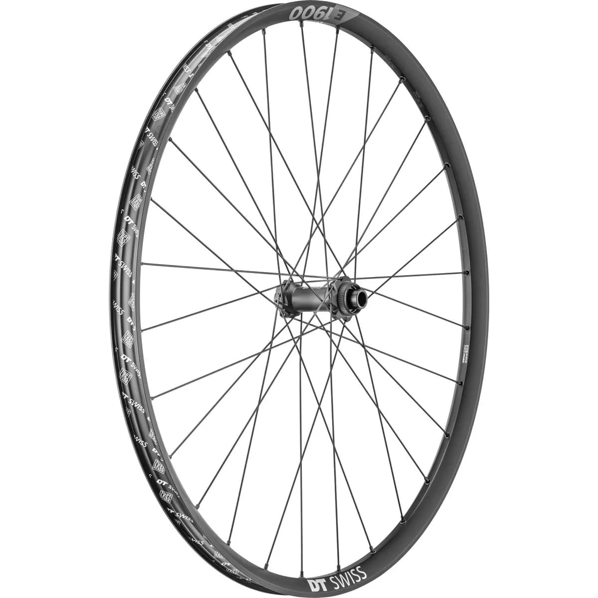 DT Swiss E 1900 wheel, 30 mm rim, 15 x 100 mm axle, 29 inch front