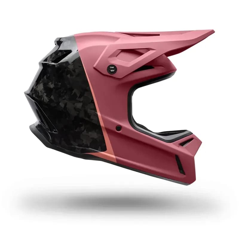 Fox Rampage RS Splice Full Face Mountain Bike Helmet in Berry