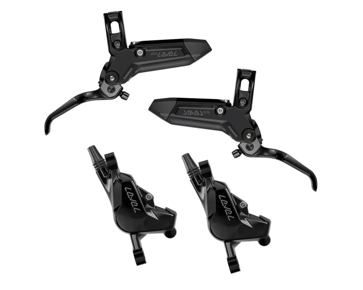 Sram Level Silver Stealth 2-Piston Front And Rear Di...
