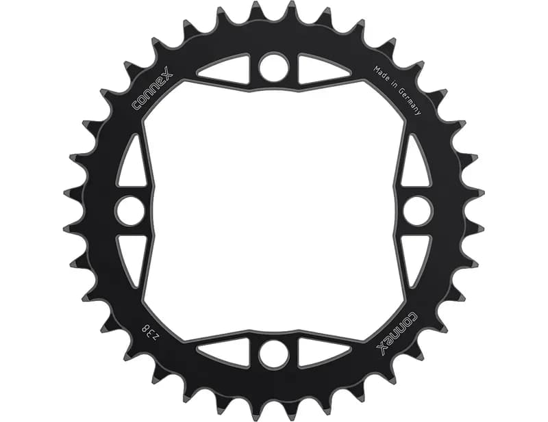 Wipperman Connex Chainring with 38T Narrow-Wide Type Teeth in Black