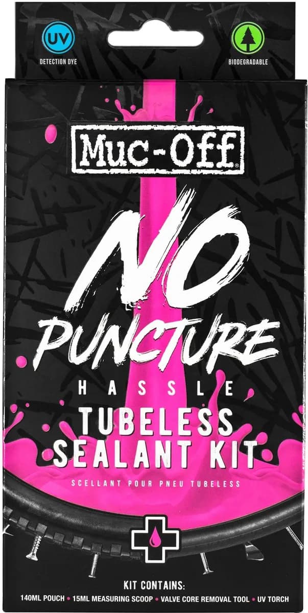 No Puncture Hassle Tubeless Sealant Kit 140ml