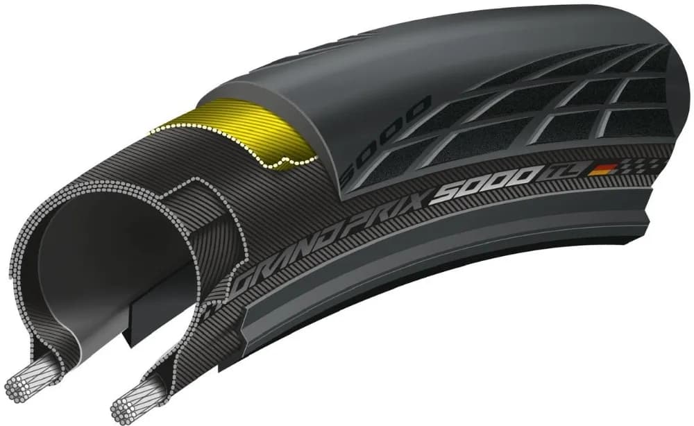 Continental Grand Prix 5000 BlackChili Foldable Tyre