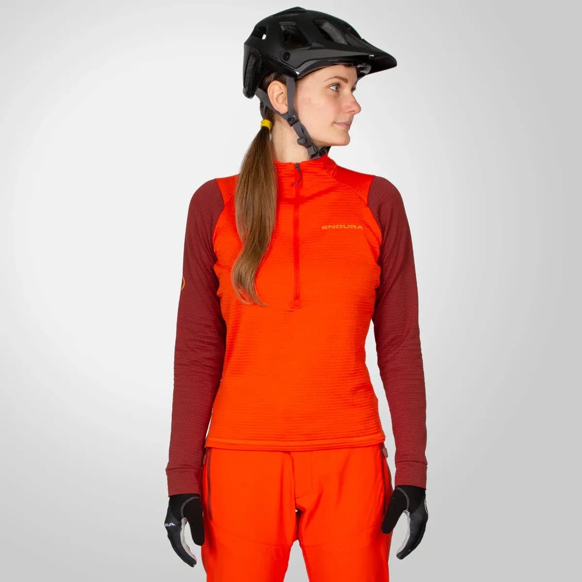 Endura Women's SingleTrack Fleece - Paprika