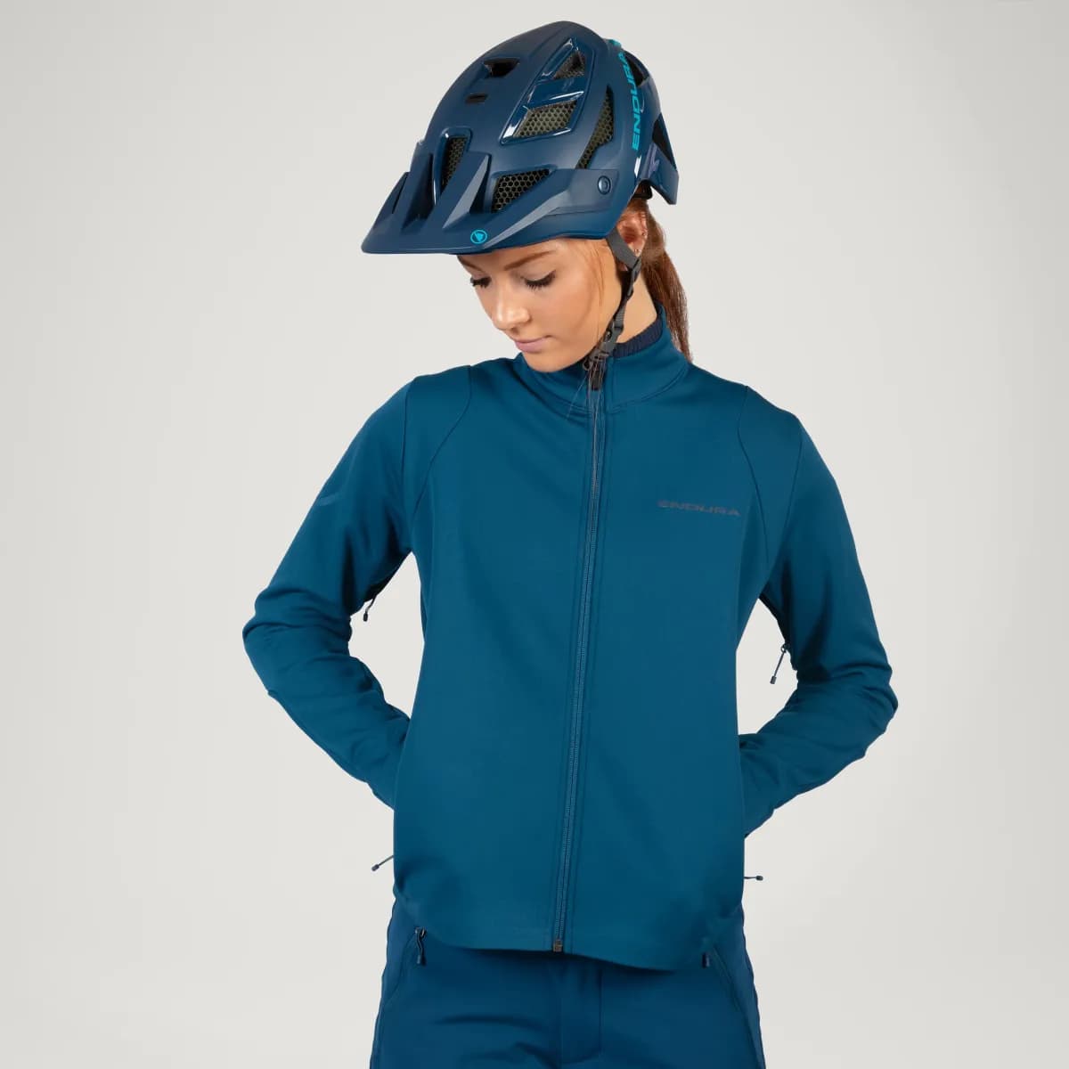 Endura Women's SingleTrack Softshell - Blueberry