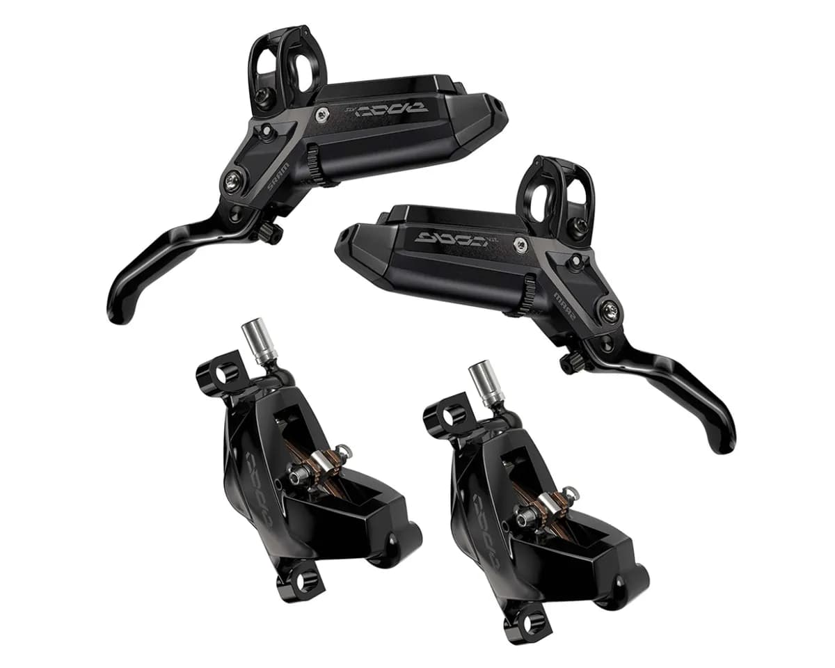 Sram Code Silver Stealth Front And Rear Disc Br...