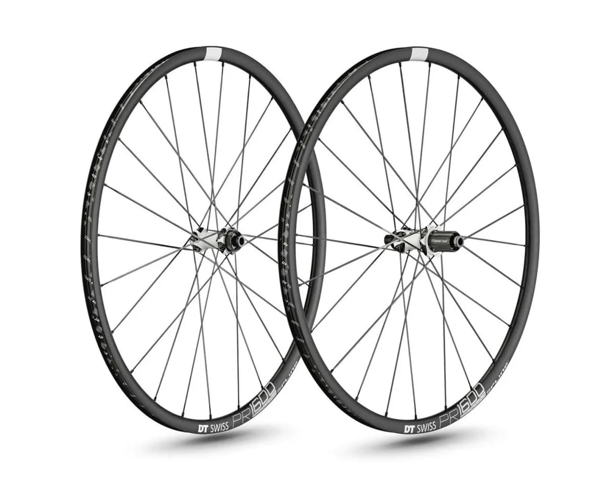 DT Swiss PR 1600 Spline 23 Disc Clincher Road Wheelset - 700c