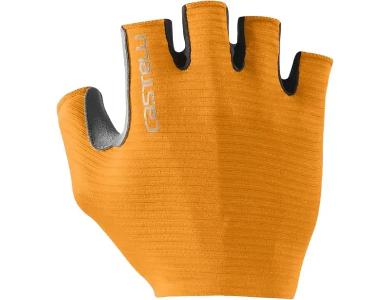 Castelli Espresso Mitts in Vivid Orange