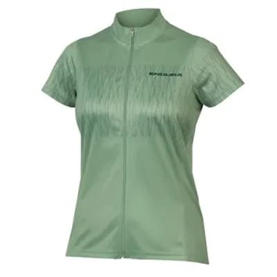 Endura Women's Hummvee Ray S/S Jersey Green