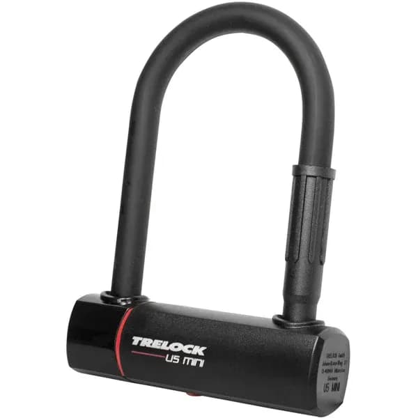 Trelock U5 Mini U-Lock 140mm Sold Secure Gold