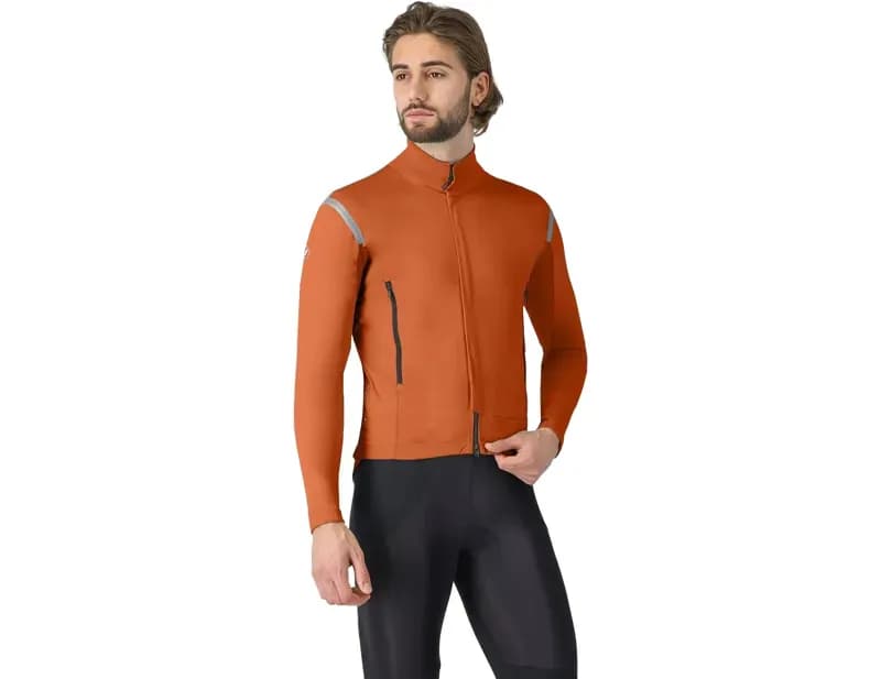 Castelli Perfetto RoS 3 Jacket in Mocha/Black Reflex