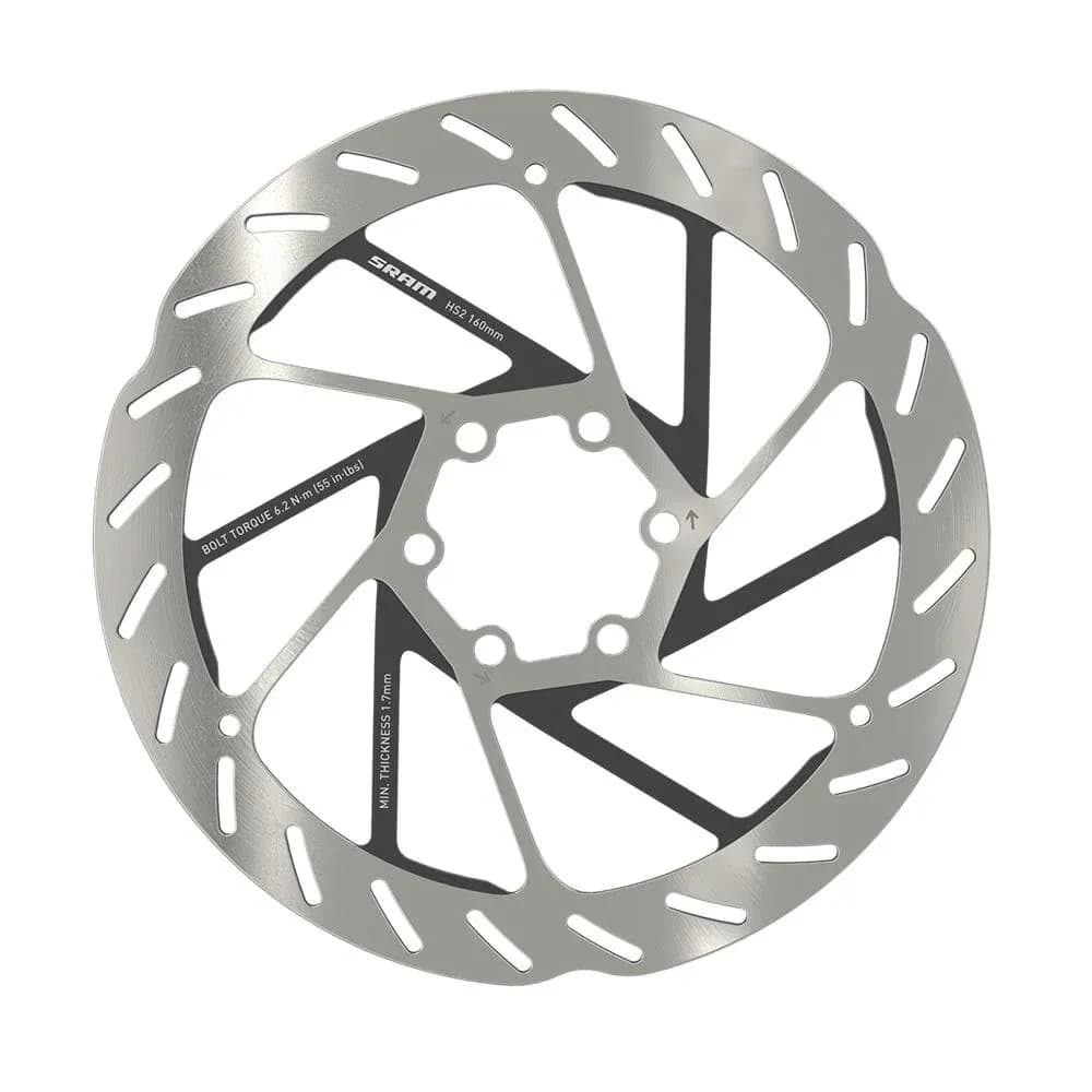 SRAM HS2 Disc Brake Rotor 6-Bolt Rounded