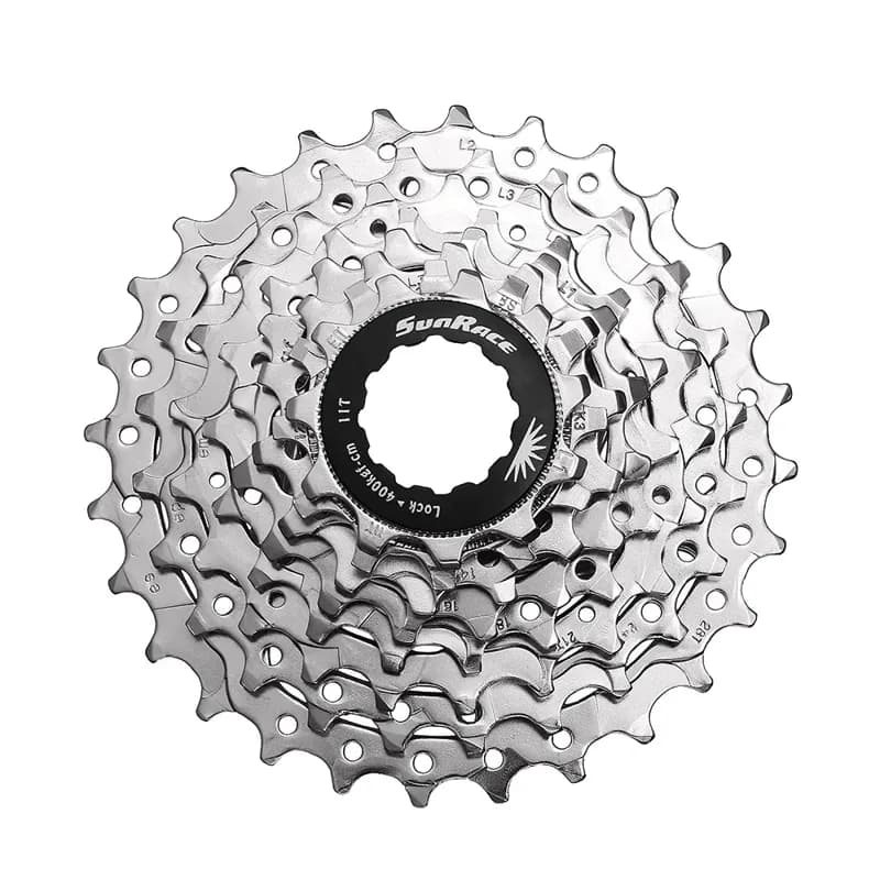 Super Fluid Drive Cassette 8 Speed Silver 11-28