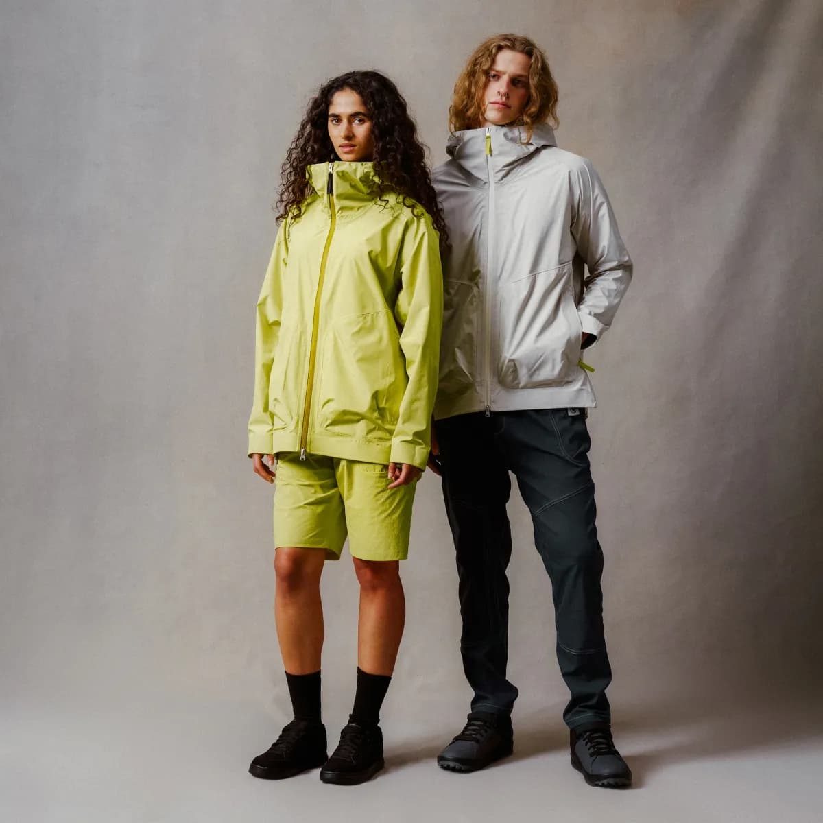 Endura Unisex Corner Waterproof Jacket - Celery