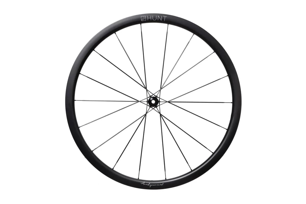 HUNT 32 Aerodynamicist UD Carbon Spoke Disc Single Wheel